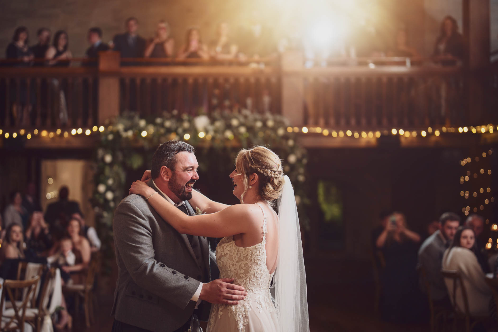 first dance at Achnagairn Castle